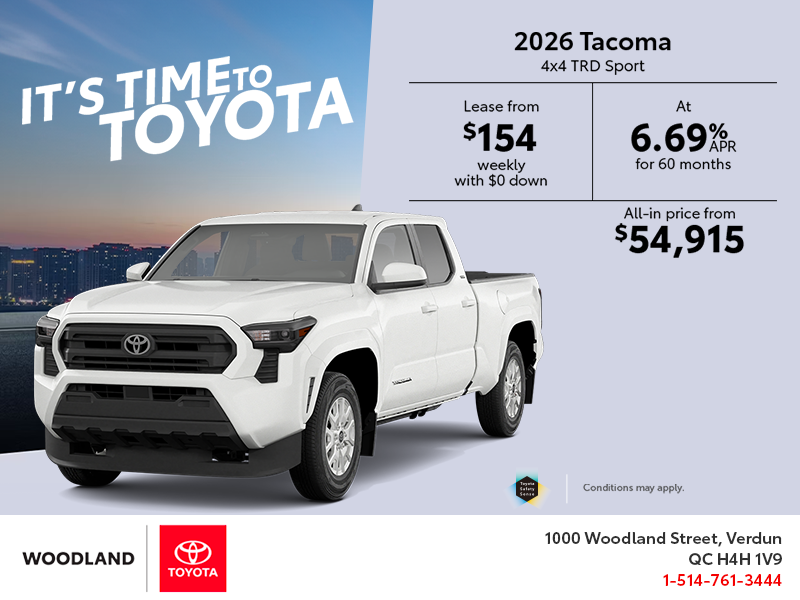 2026 Toyota Tacoma