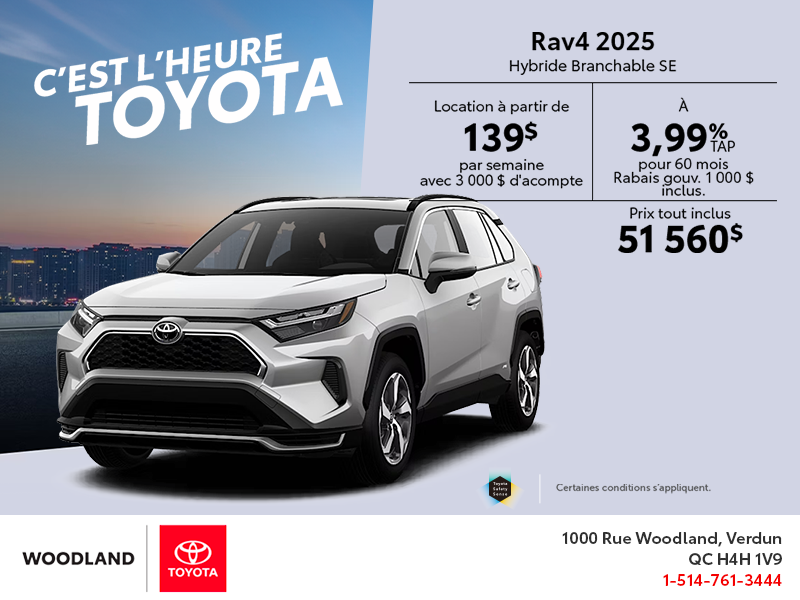 Toyota RAV4 Plug-In Hybrid 2025