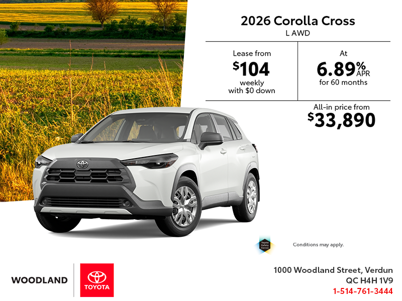 2026 Toyota Corolla Cross