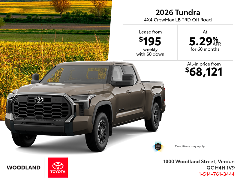 2026 Toyota Tundra