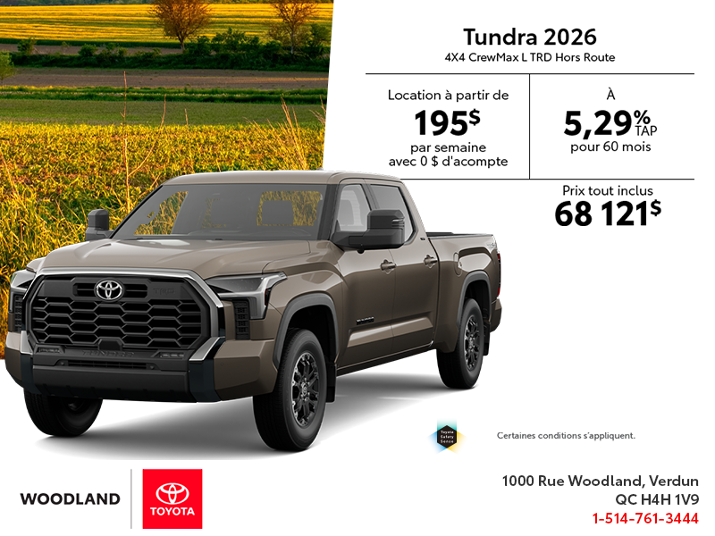 Toyota Tundra 2026