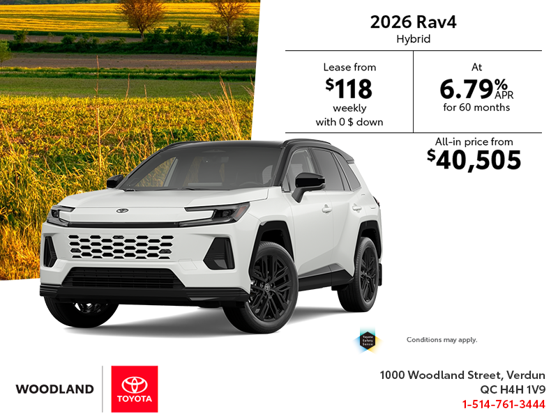 2026 Toyota RAV4 Hybrid