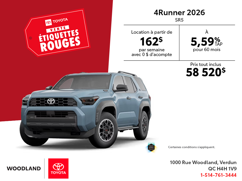 Toyota 4Runner 2026