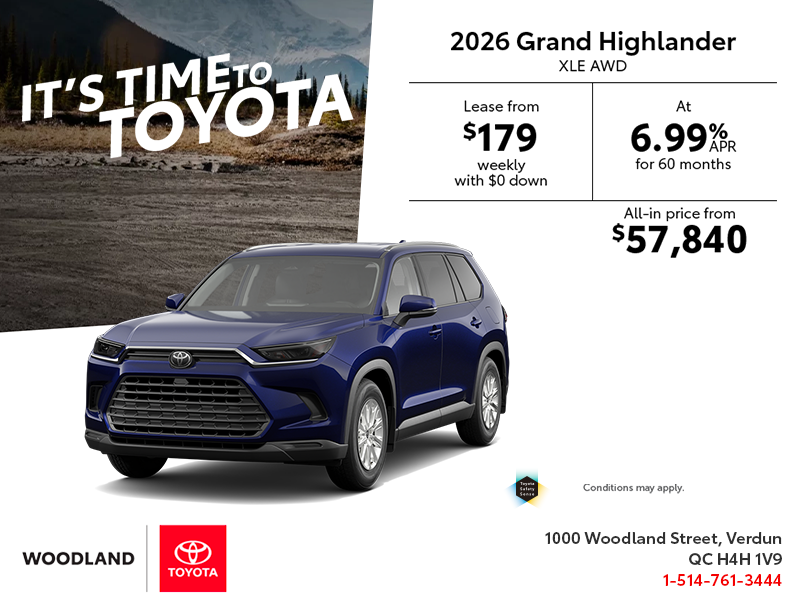 2026 Toyota Grand Highlander