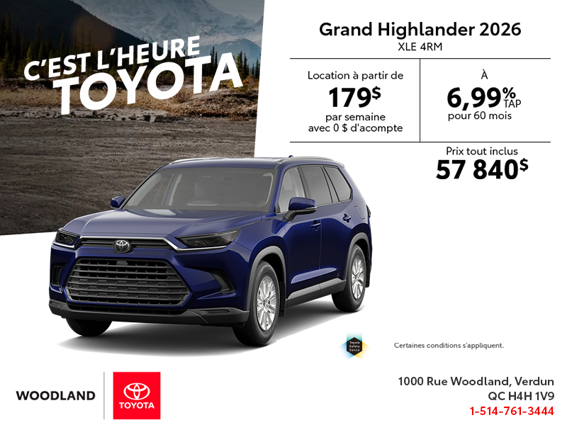 Toyota Grand Highlander 2026
