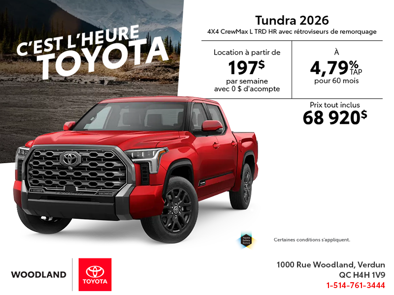 Toyota Tundra 2026
