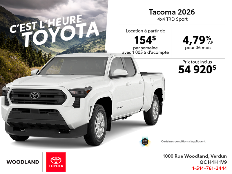 Toyota Tacoma 2026