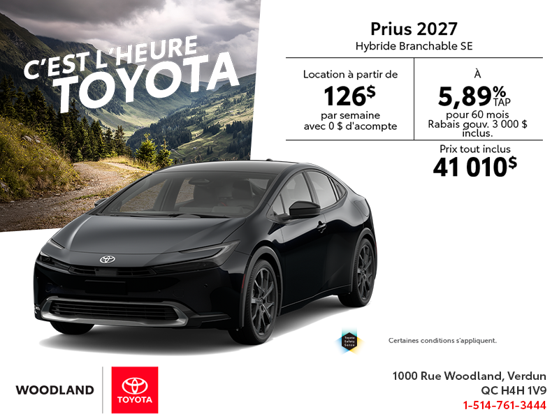 Toyota Prius Plug-In Hybrid 2027