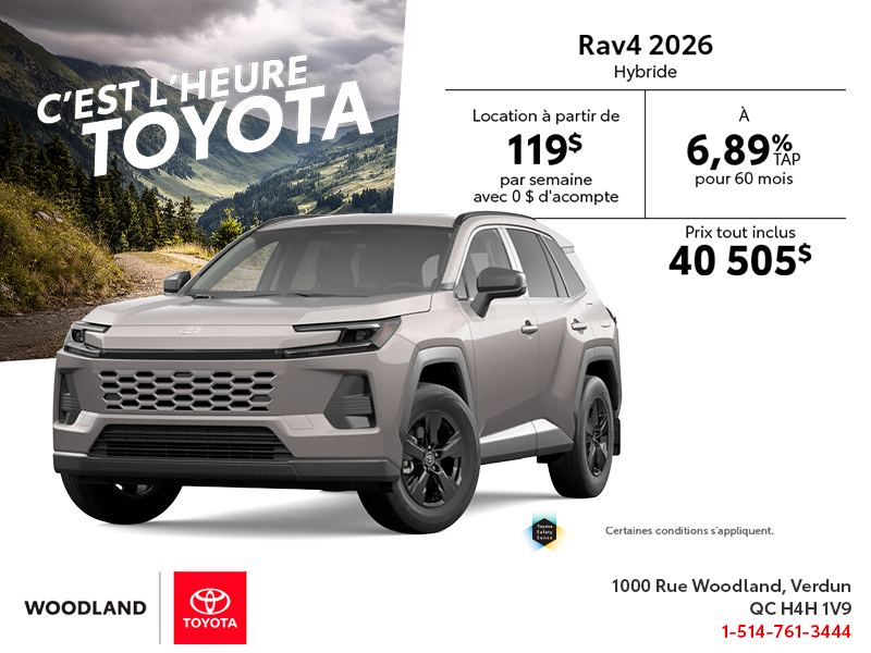 Toyota RAV4 Hybrid 2026