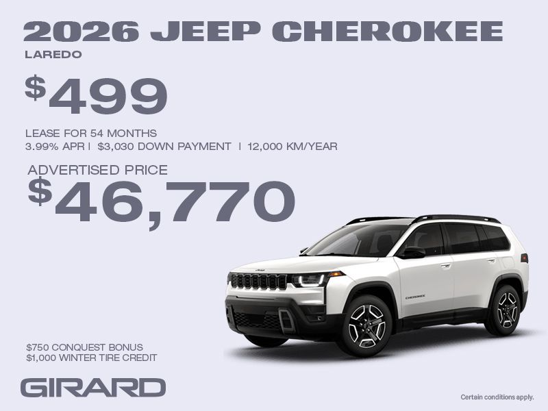 2026 Jeep Cherokee