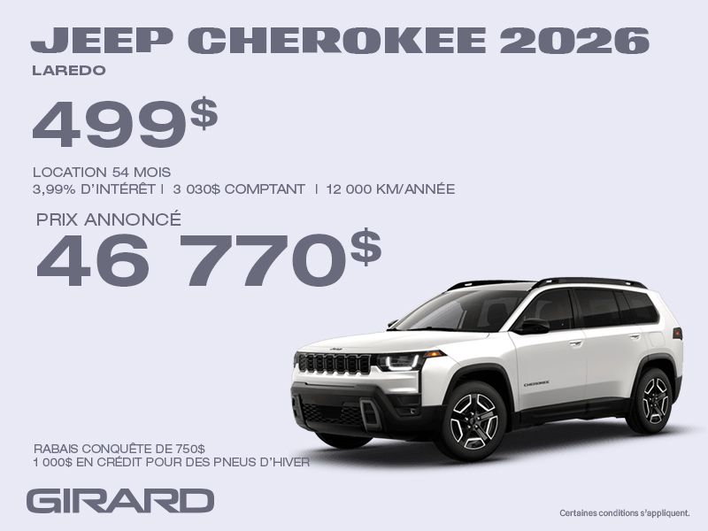 Jeep Cherokee 2026