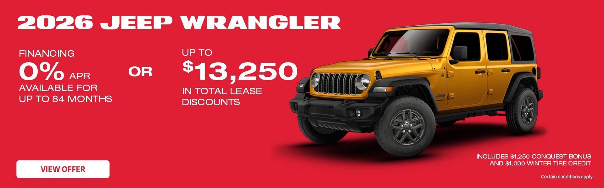 2026 Jeep Wrangler