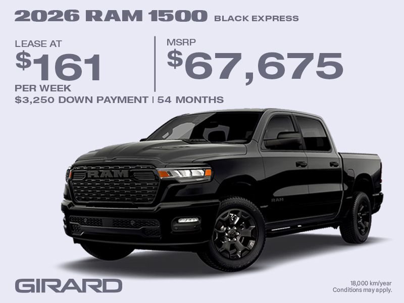 2026 RAM 1500 Black Express