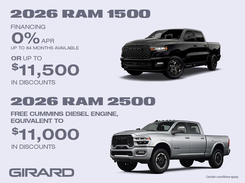 2026 RAM 1500
