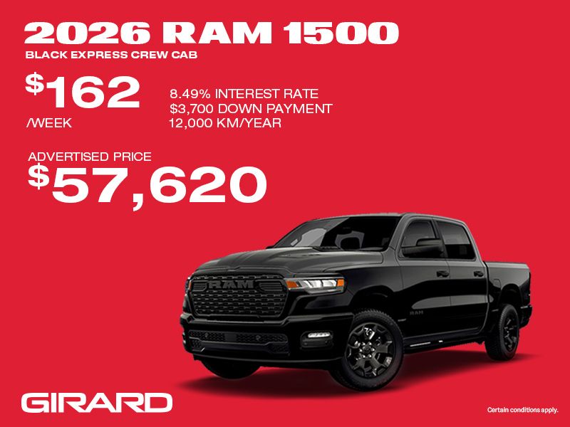 2026 RAM 1500