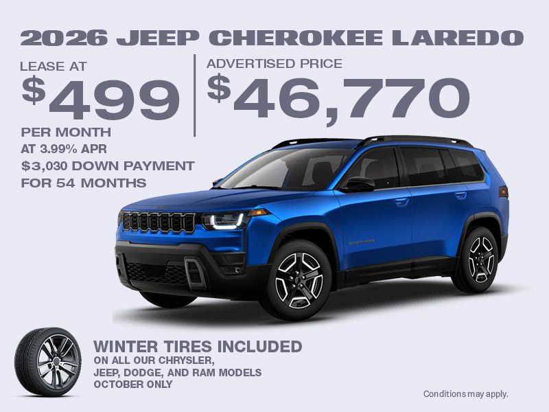 2026 Jeep Cherokee Laredo