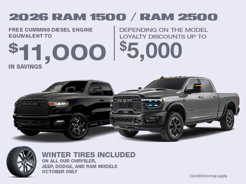 2026 Ram 1500 / Ram 2500