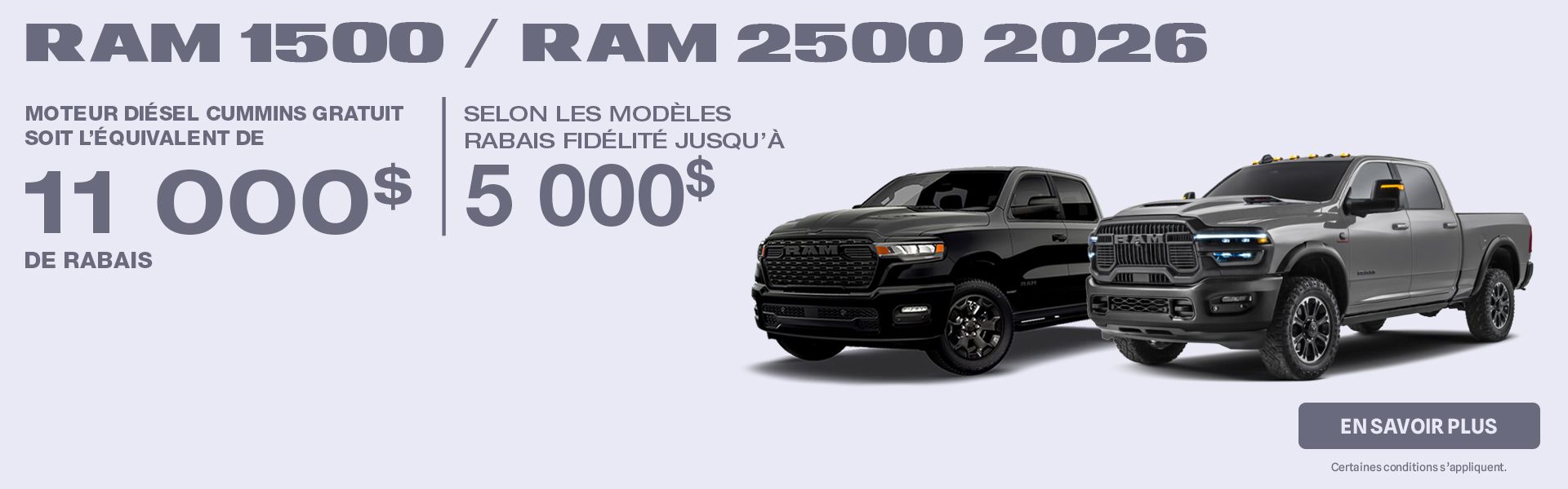 Ram 1500 / Ram 2500 2026