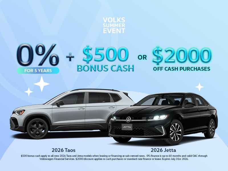 2026 taos and jetta