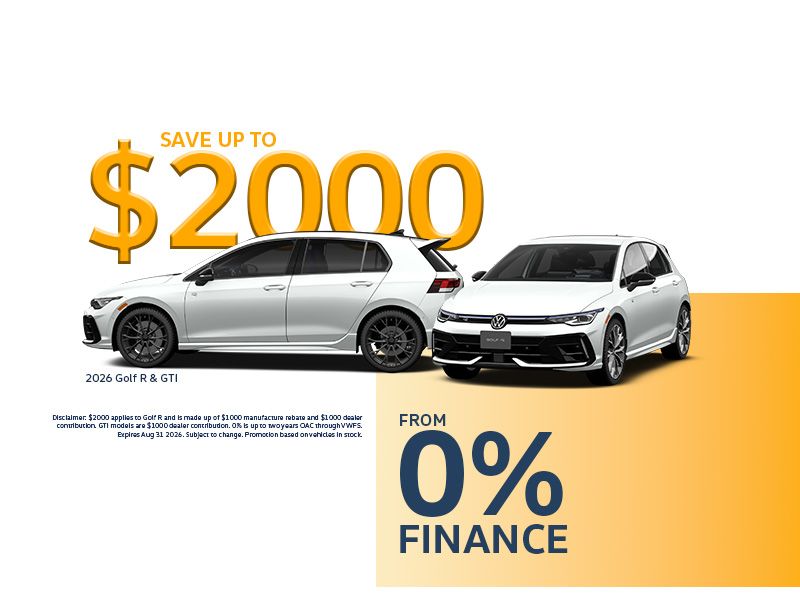 2026 Golf Save $2000