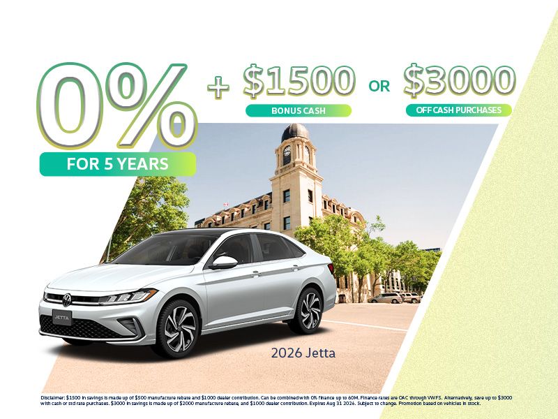 2026 Jetta $1500 bonus cash