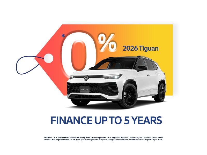 2026 Tiguan Financi g