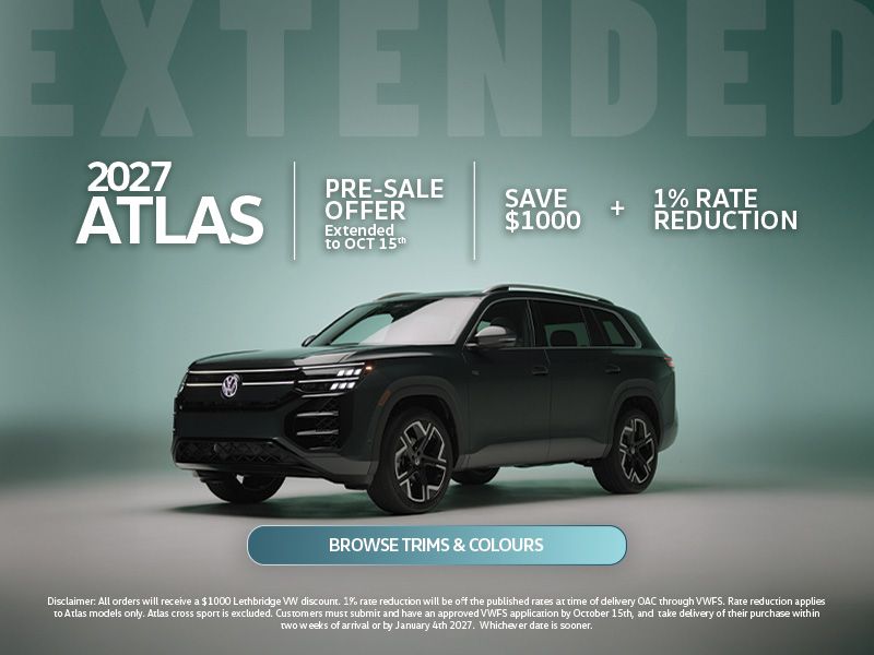 2027 Atlas Pre Sale