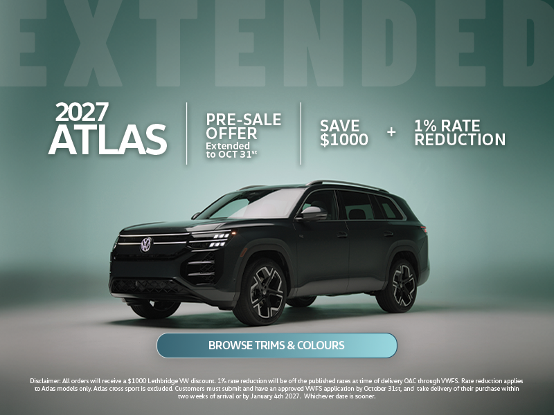 2027 Atlas Pre Sale