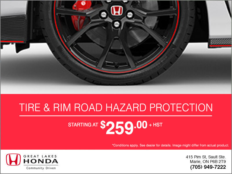 Tire & Rim Road Hazard Protection