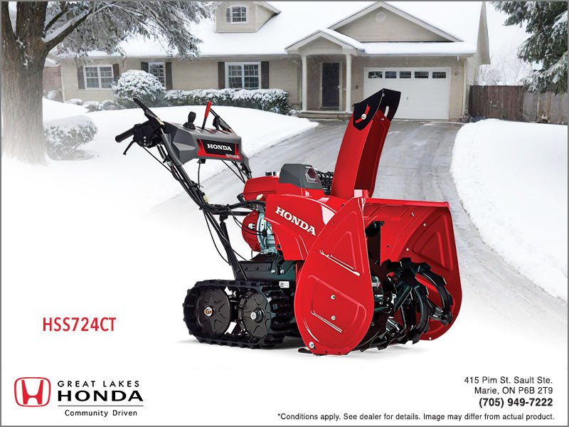 Track Drive Snowblower | HSS724CT [IN STOCK]