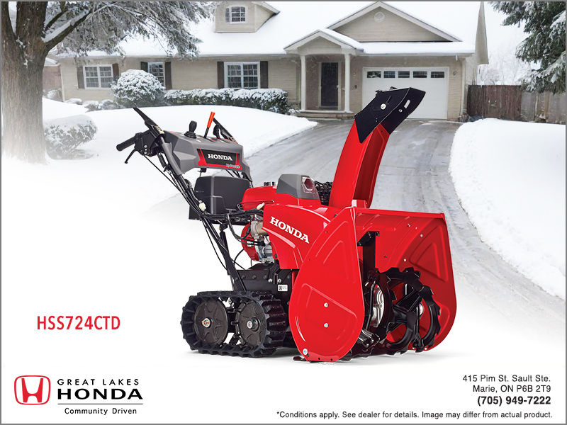 Track Drive, ES Snowblower | HSS724CTD [IN STOCK]