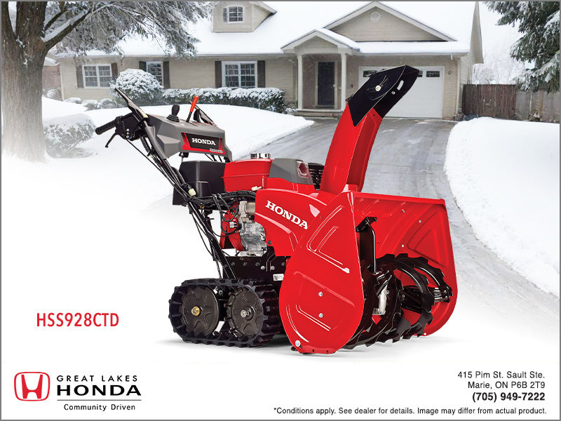 Track Drive, ES Snowblower | HSS928CTD [IN STOCK]