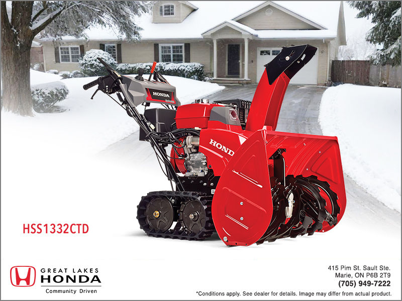 Track Drive, ES Snowblower | HSS1332CTD [PRE-ORDER]