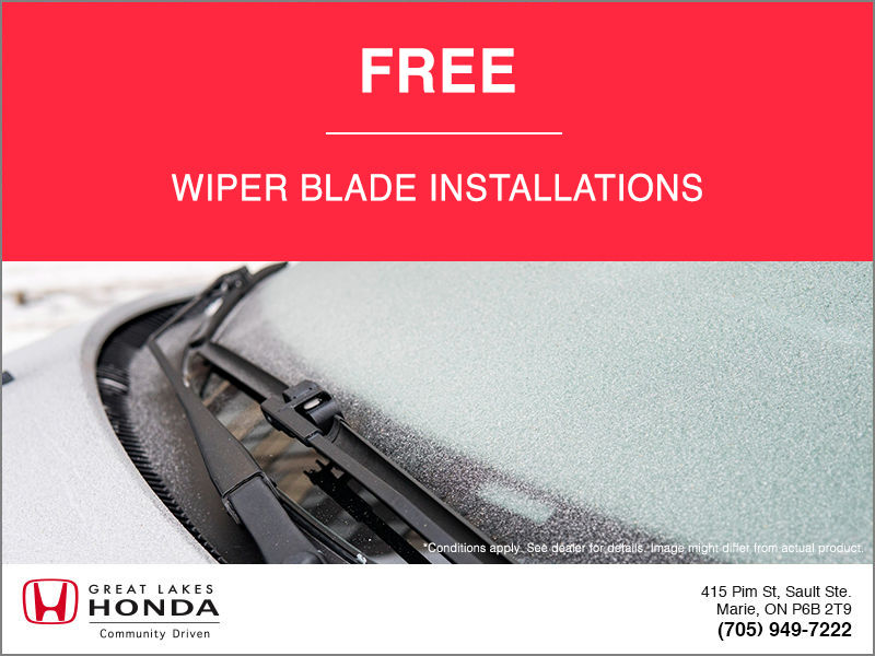 FREE Wiper Blade Installation