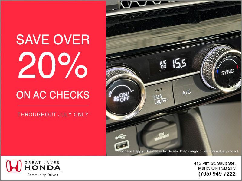 Save Over 20% on AC Checks