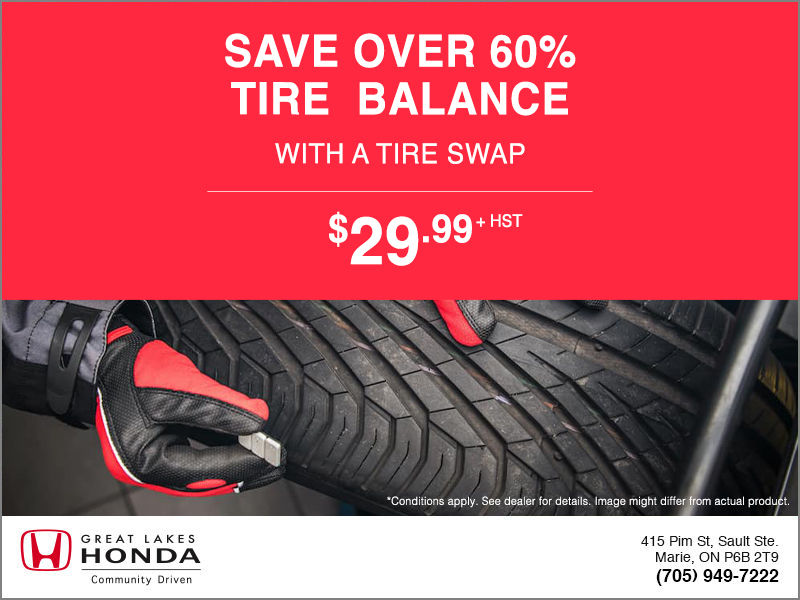 Save Over 60% on a Tire Balance