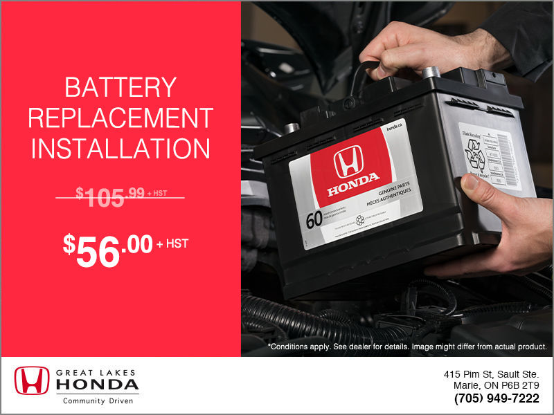 Battery Replacement Installation