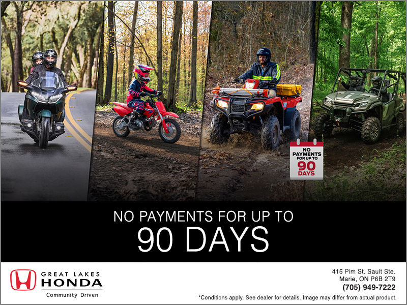 No Payments For Up To 90 DAYS