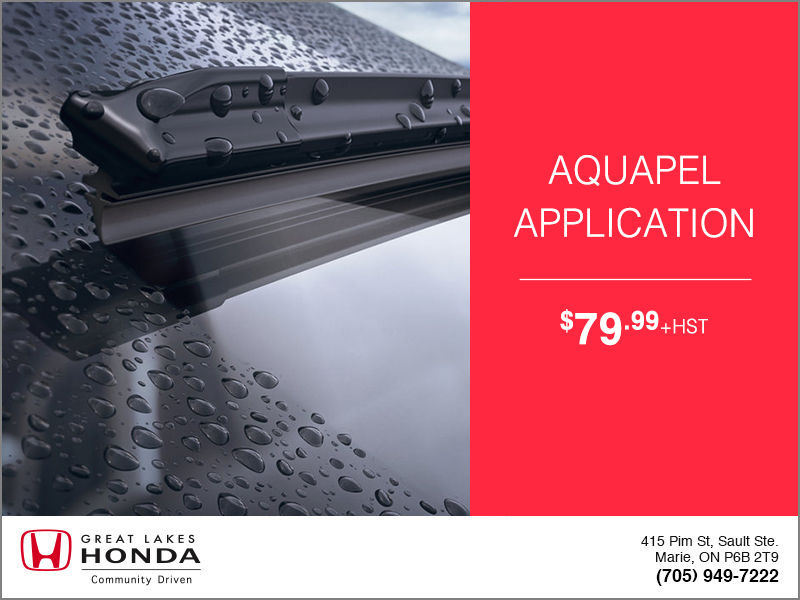 Aquapel Application