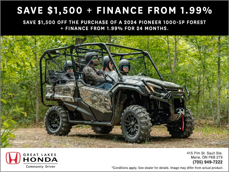 2024 Pioneer 1000-5P Forest