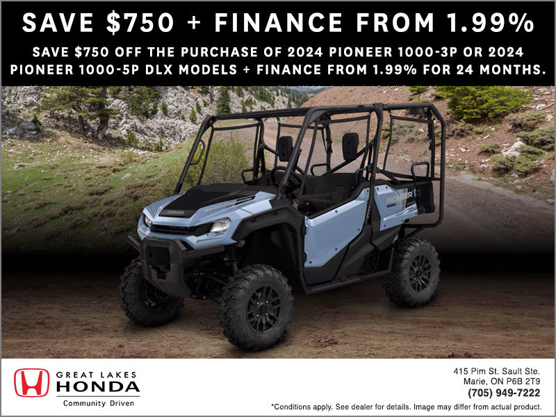 2024 Pioneer 1000-3P or 2024 Pioneer 1000-5P DLX