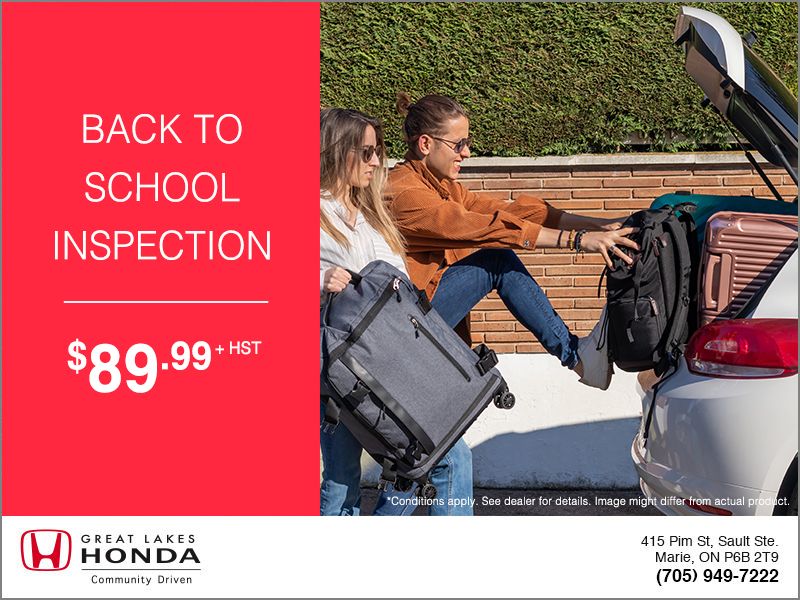 Back to School Inspection