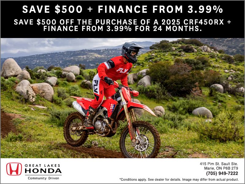 2025 CRF450RX