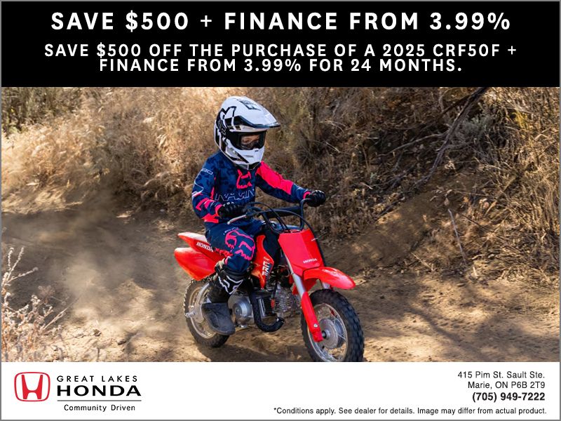2025 CRF50F