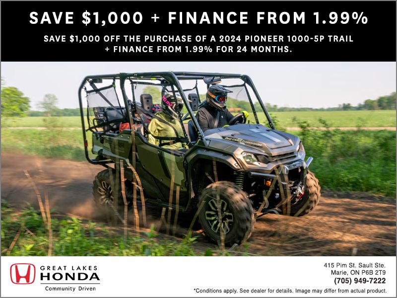2024 Pioneer 1000-5P Trail