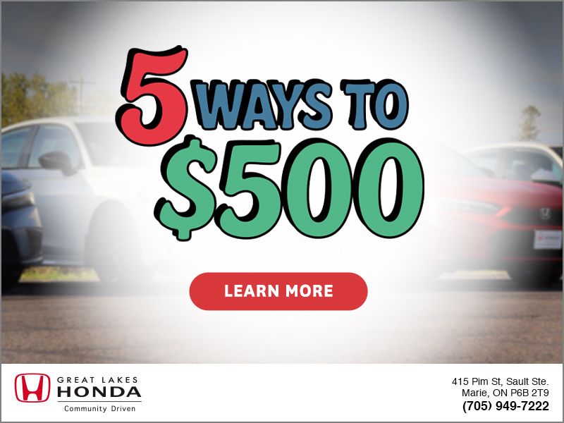 5 Ways to $500
