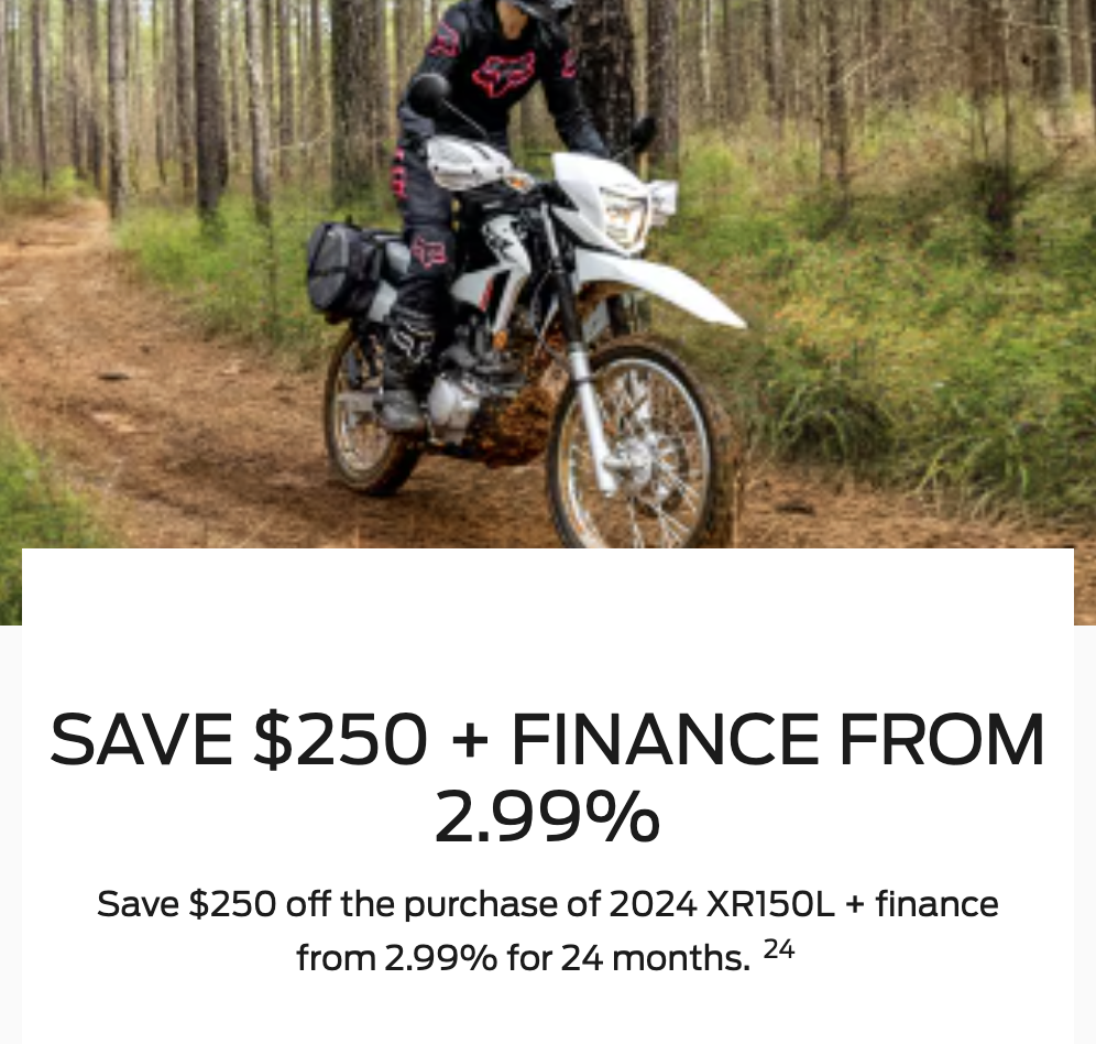 2024 XR150L [In Stock]