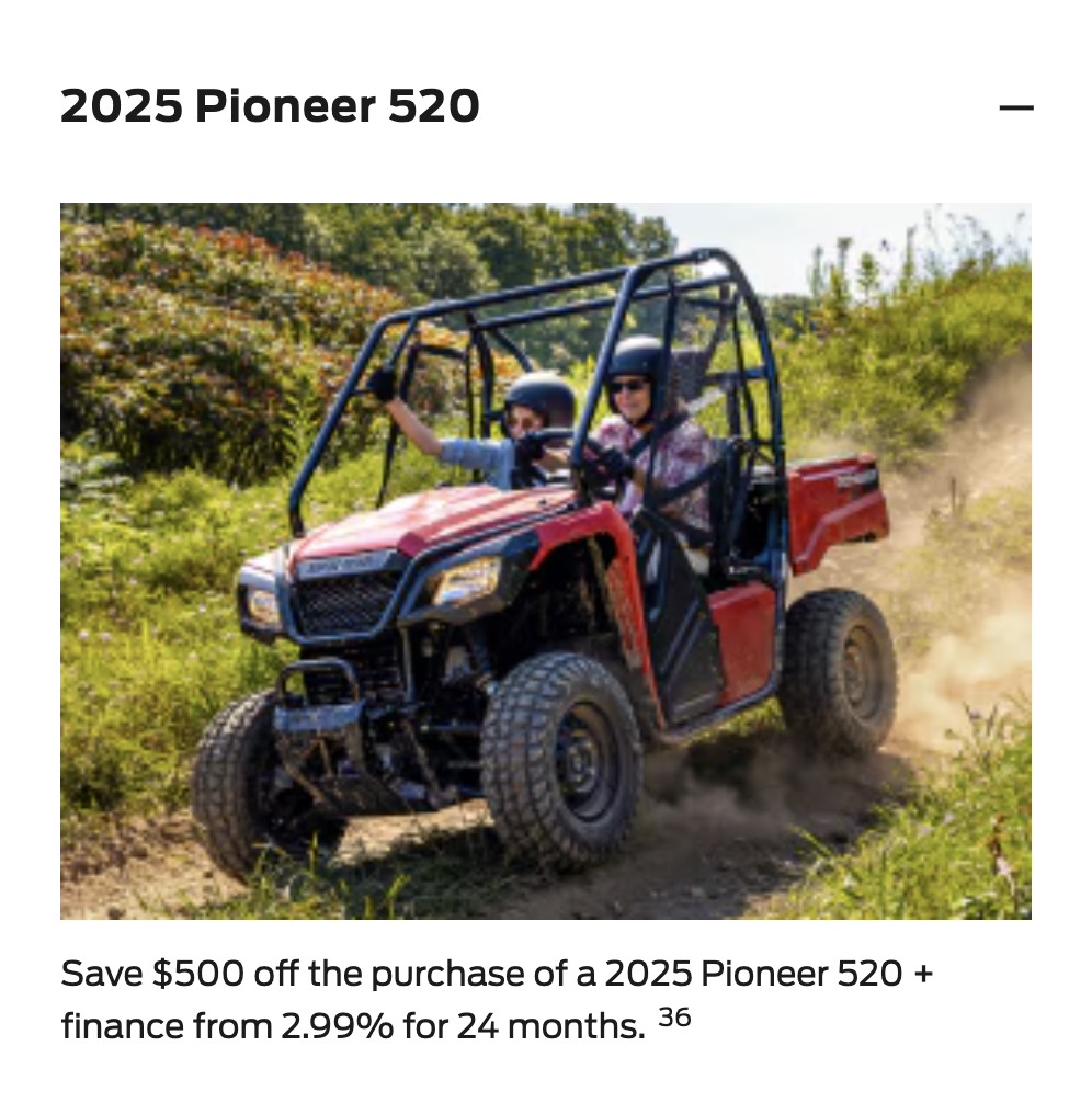 2025 Pioneer 520 [In Stock]