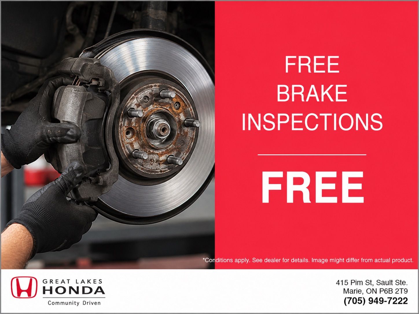 Free Brake Inspections