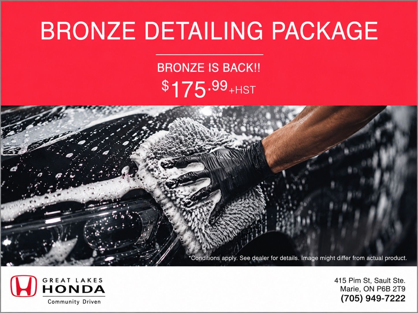 Bronze Detailing Package